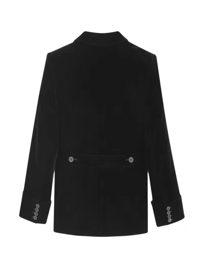 Saint Laurent Single-breasted Velvet Jacket