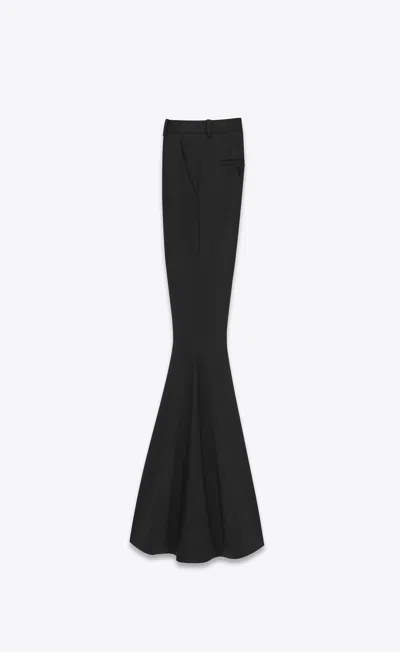 Saint Laurent Gabardine Flared Pants