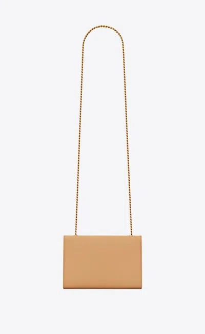 Saint Laurent Kate Logo Plaque Shoulder Bag