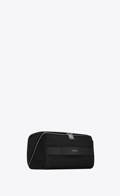 Saint Laurent Logo Print Cube Pouch