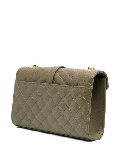Saint Laurent Logo Plaque Shoulder Bag