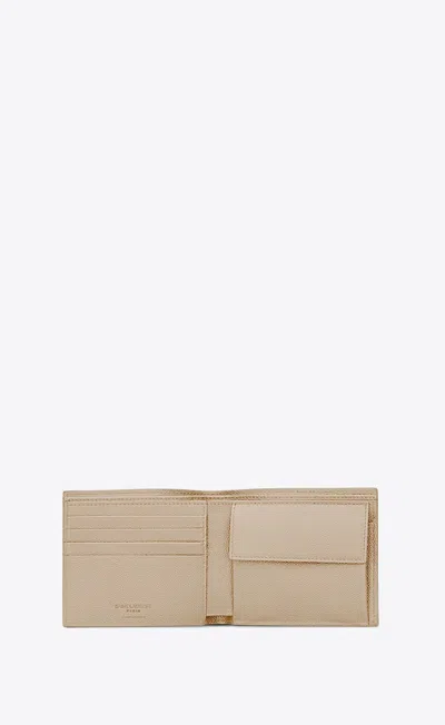 Saint Laurent Logo Print Card Holder