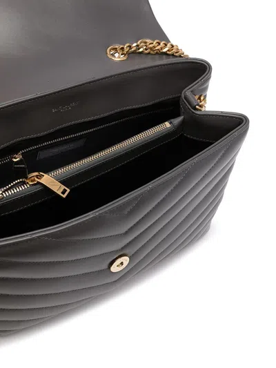 Saint Laurent Loulou Logo Plaque Shoulder Bag