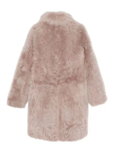 Saint Laurent Oversized Shearling Jacket