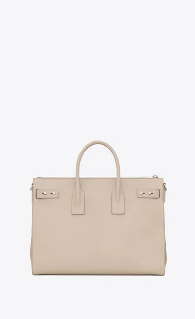 Saint Laurent Sac De Jour Leather Tote Bag