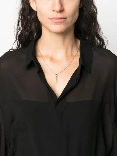 Saint Laurent Men's Sim Key Charm Necklace