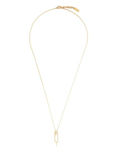 Saint Laurent Men's Sim Key Charm Necklace