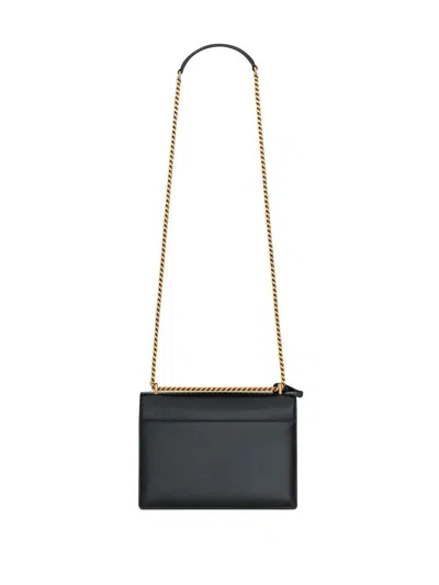 Saint Laurent Sunset Logo Plaque Chain Wallet