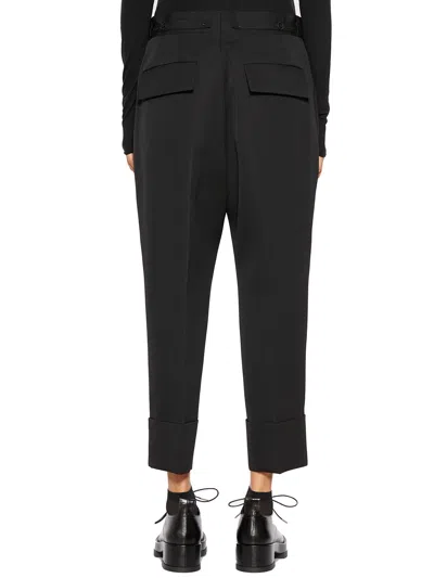 Sapio N9 Wool Pants In Black