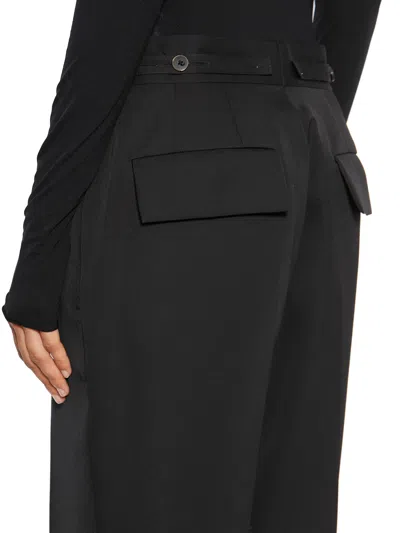 Sapio N9 Wool Pants In Black