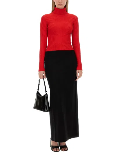 Staud Petunia Maxi Skirt In Black