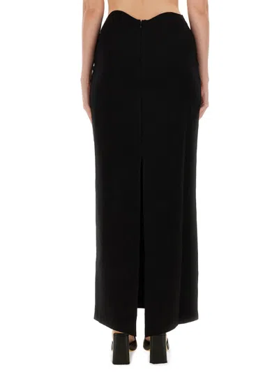 Staud Petunia Maxi Skirt In Black