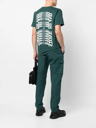 Stone Island Logo-print Short-sleeved T-shirt