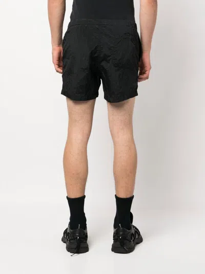 Stone Island Compass Patch Drawstring Swim Shorts