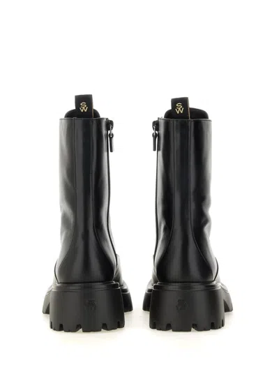 Stuart Weitzman Emerson Leather Ranger Booties