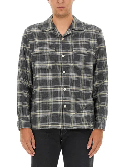 Sunflower Buttoned Plaid Shirt