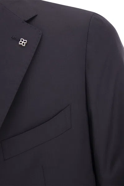 Tagliatore Blue Virgin Wool Tuxedo Suit