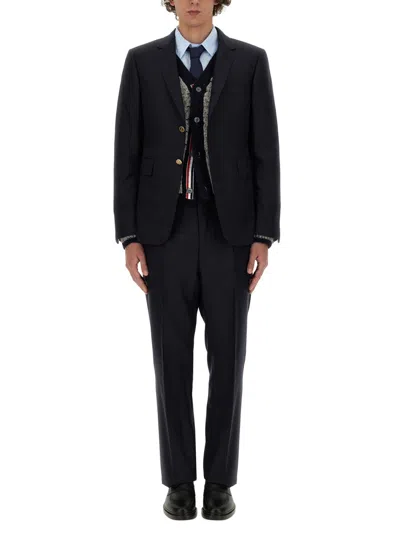 Thom Browne Oxford Striped Grosgrain Armband Classic Shirt