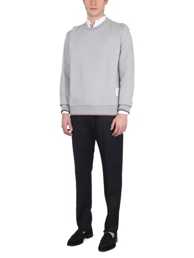 Thom Browne Herringbone Pattern Sweater