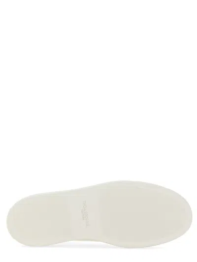 Thom Browne Tricolour-stripe Leather Trainers