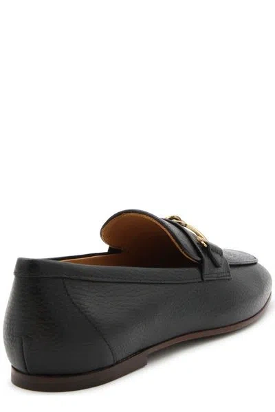 Tod's Leather Loafers With Bow
