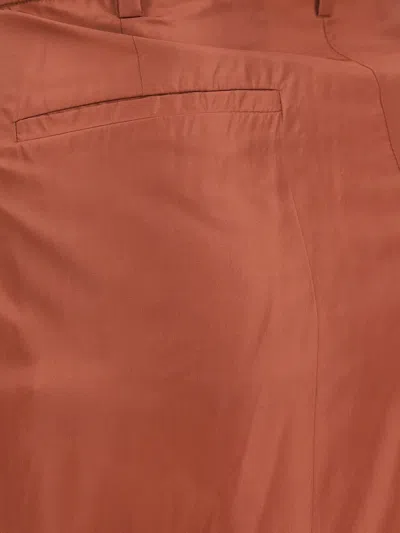 Valentino Gingerbread Print Silk Bermuda Shorts For Women