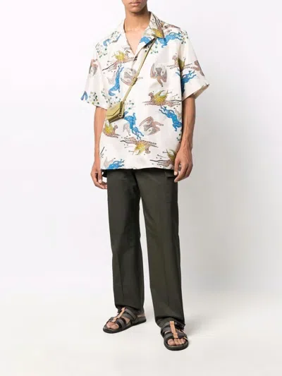 Valentino Printed Short-sleeve Shirt