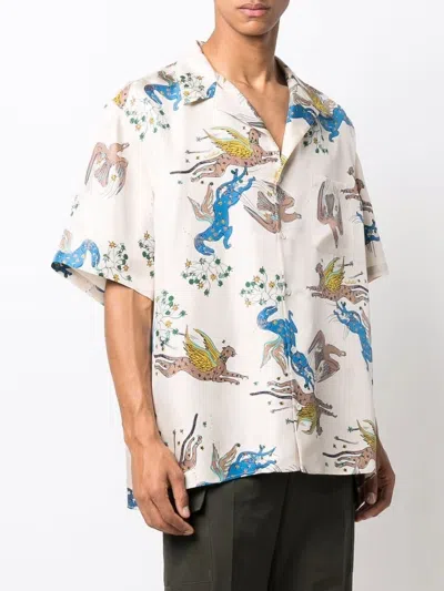 Valentino Printed Short-sleeve Shirt