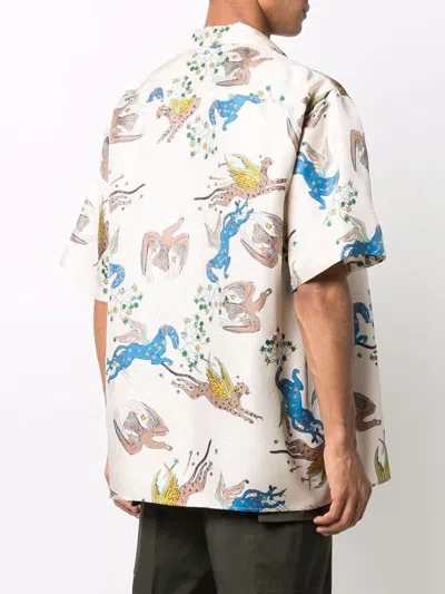 Valentino Printed Short-sleeve Shirt