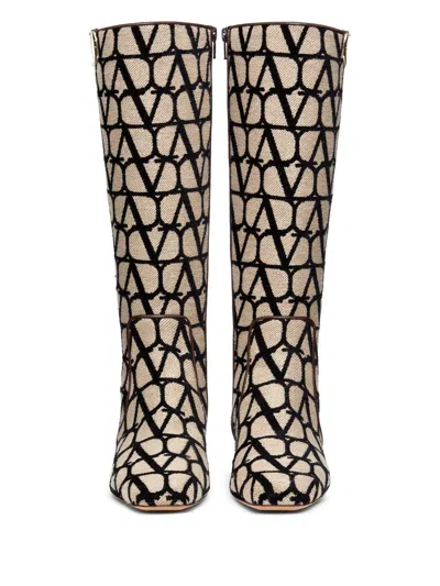Valentino Toile Iconographe Vlogo Type Boots