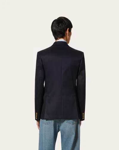 Valentino Men's Cotton Buttoned Blazer