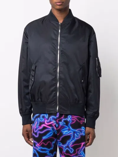 Valentino Iconographe Motif Bomber Jacket