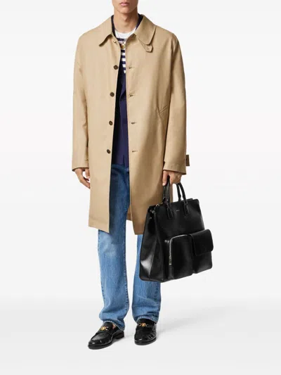 Versace With Classic Fit And Distressed Detailing