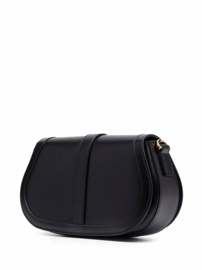 Versace Greca Goddess Leather Crossbody Bag
