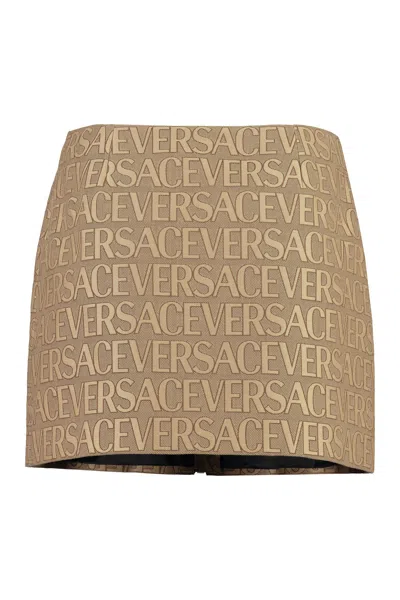Versace Synthetic Fibers Skirt