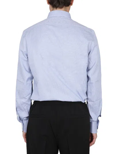 Zegna Button-down Collar Shirt With Long Sleeves