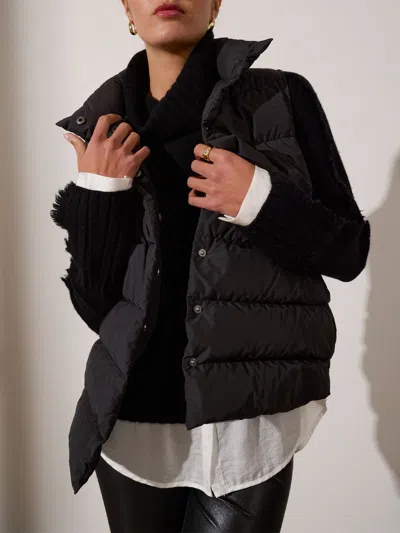 Brochu Walker Anders Vest In Washed Black