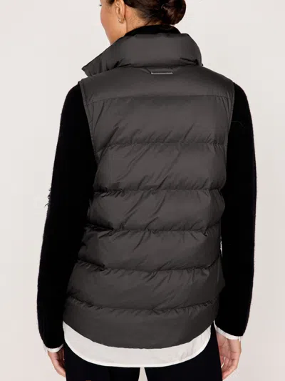 Brochu Walker Anders Vest In Washed Black