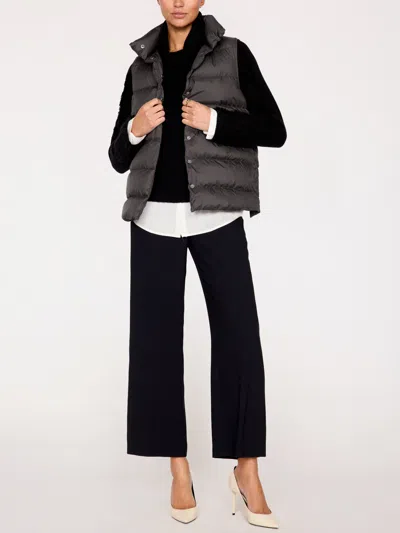 Brochu Walker Anders Vest In Washed Black