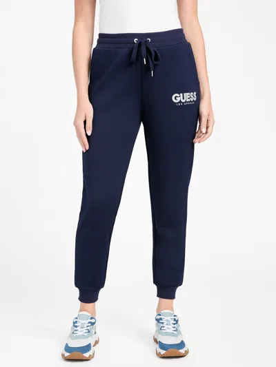 Guess Factory Casandra Joggers In Blue
