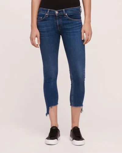 Rag & Bone Capri Denim Jean In Hampton In Multi
