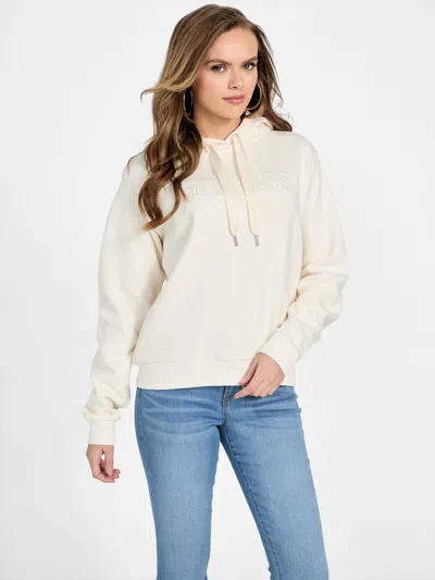 Guess Factory Zendra Fleece Hoodie In Multi