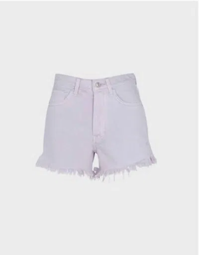 7 FOR ALL MANKIND EASY RUBY SHORT IN SOFT BLUE 
