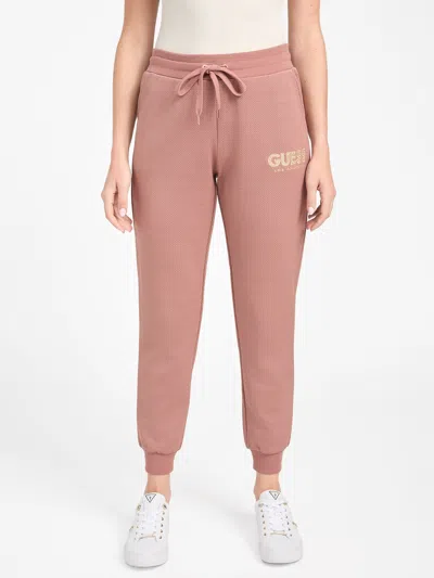 Guess Factory Casandra Joggers In Pink