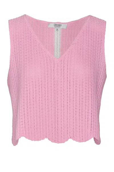 Crosby By Mollie Burch Shiloh Tank In Soft Pink In Pink