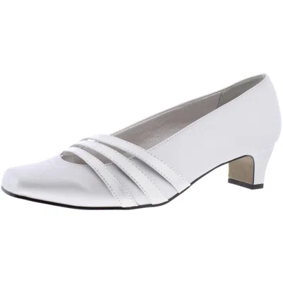 Easy Street Entice Block Heel Pump In Multi