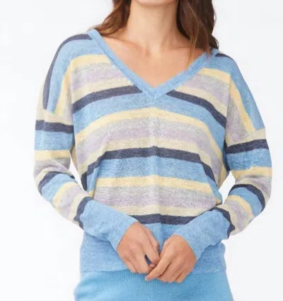 Sundays Mae Sweater In Multi Stripe Sweater In Multi