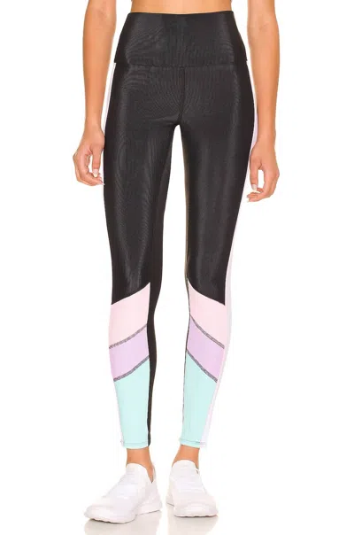 Beach Riot Bailey Legging In Pastel Color Block In Multi