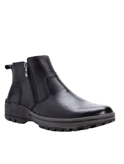 Propét Men's Brock Casual Boot - Wide In Black In Black