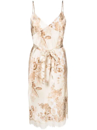 Shop Gold Hawk Hawk Women's Dresses In Beige